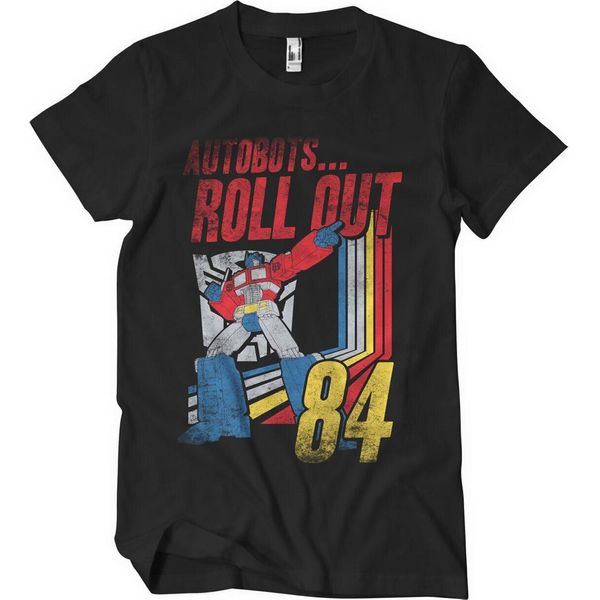 Autobots - Maglietta Roll Out - Media - Nero-image