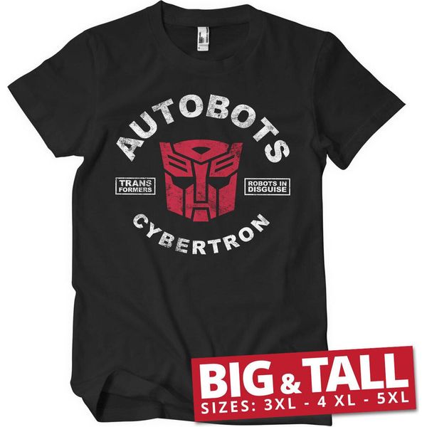 Maglietta Autobots Cybertron Big & Tall - 4XL - Nero-image