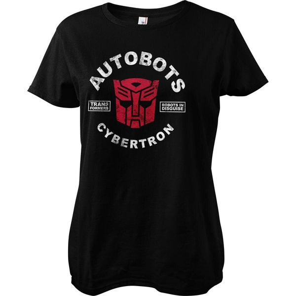 Autobots Cybertron Tee Femminile - Piccolo - Nero-image