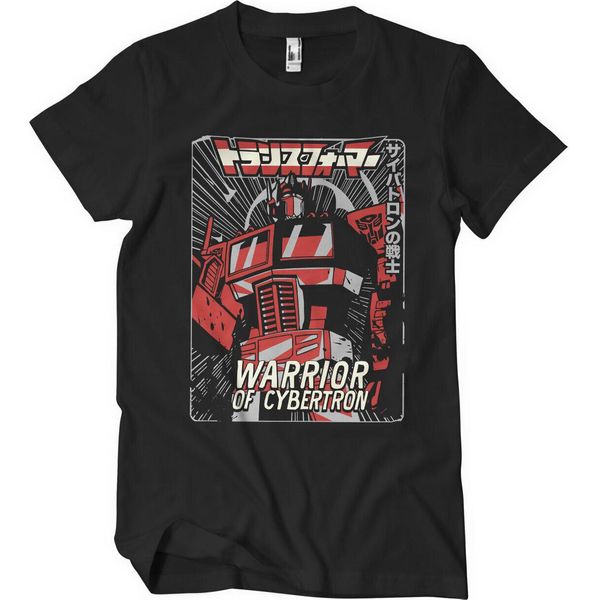 Maglietta Warrior Of Cybertron - Media - Nero-image
