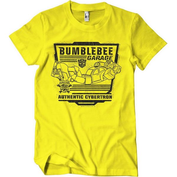 Maglietta Bumblebee Garage - Xx-Large - Giallo-image