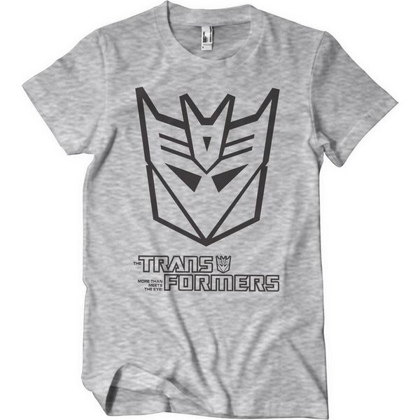 Maglietta Decepticon Monotone - Medium - Heathergrey-image