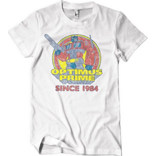 Maglietta Optimus Prime - Since 1984 - Grande - Bianco-image