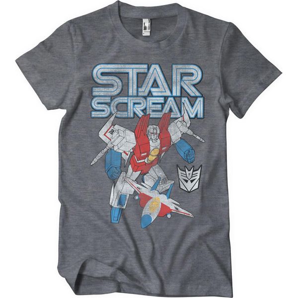 Maglietta Starscream Lavata - Small - Darkheather-image