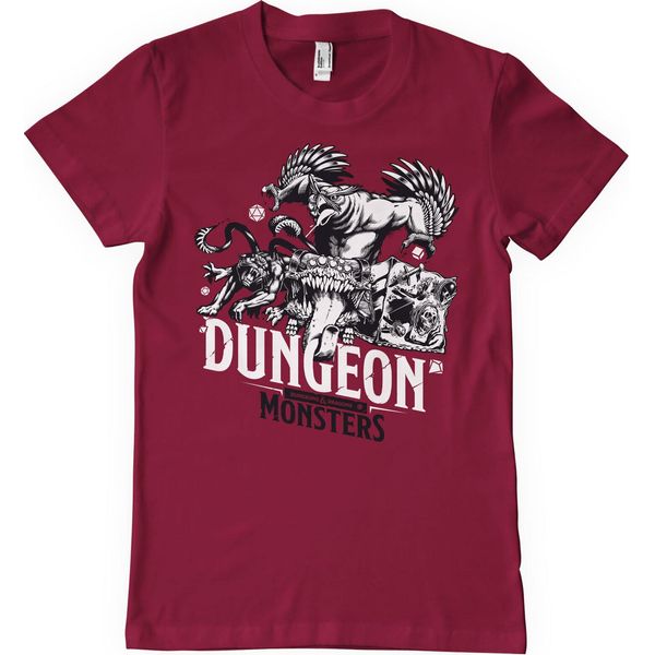 Maglietta Dungeon Monsters - Xx-Large - Tangored-image