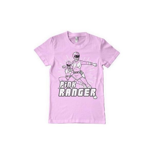 Maglietta Pink Ranger - Media - Rosa-image