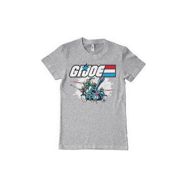 Maglietta G.I. Joe Tank Action - Medium - Heathergrey-image