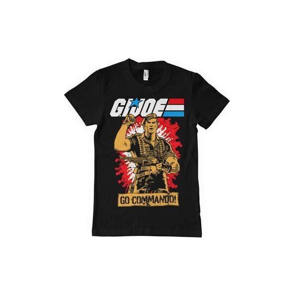 G.I. Joe - Maglietta Go Commando - Piccola - Nero-image
