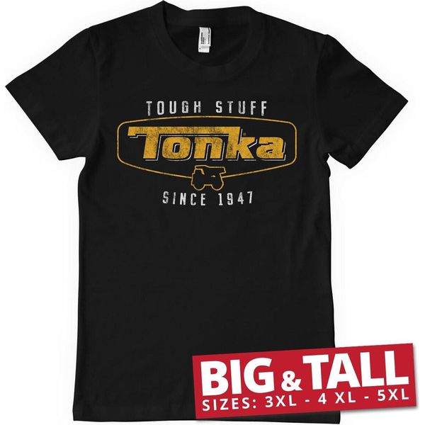 Maglietta Tonka Tough Stuff Lavata Big & Tall - 4XL - Nero-image