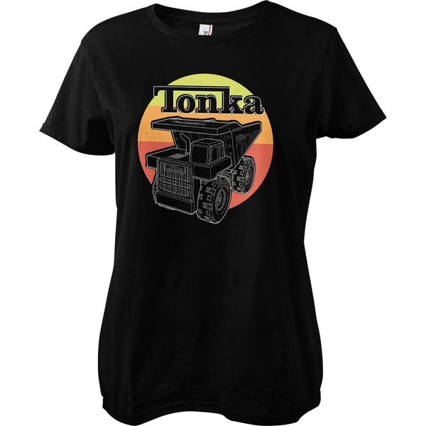 Tonka Retro Truck Girly Tee - Piccolo - Nero-image