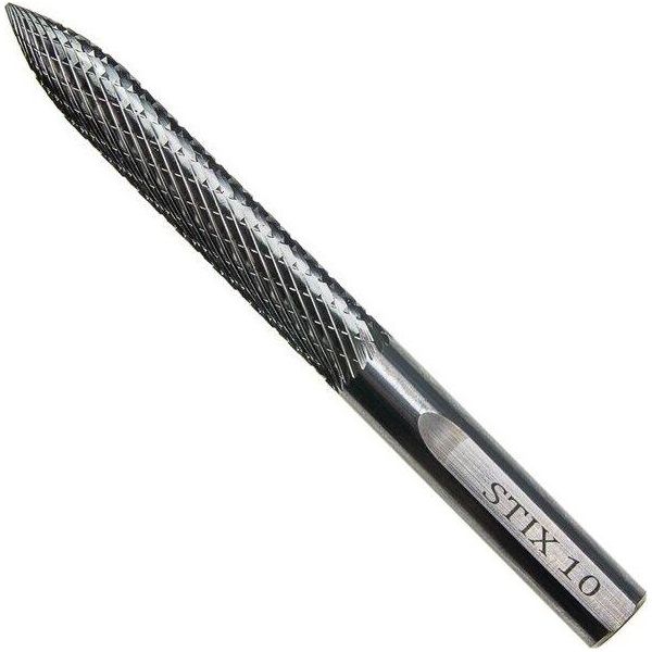 Stix Fresa 10X110Mm In Metallo Duro Fresa In Metallo Duro Fresa Per Pneumatici Punta Per Pneumatici Funghi-image