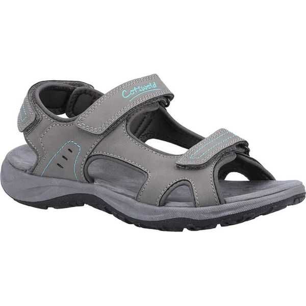 Cotswold - Sandali Da Donna "Freshford"" FS9800 (41 Eu) (Grigio/Turchese)"-image