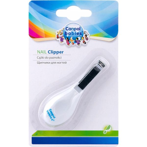 Canpol Babies Tagliaunghie - Bianco-image