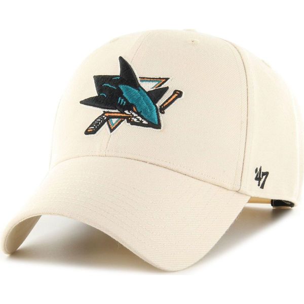 47 Brand Snapback Cap - Nhl San Jose Sharks Beige Naturale-image