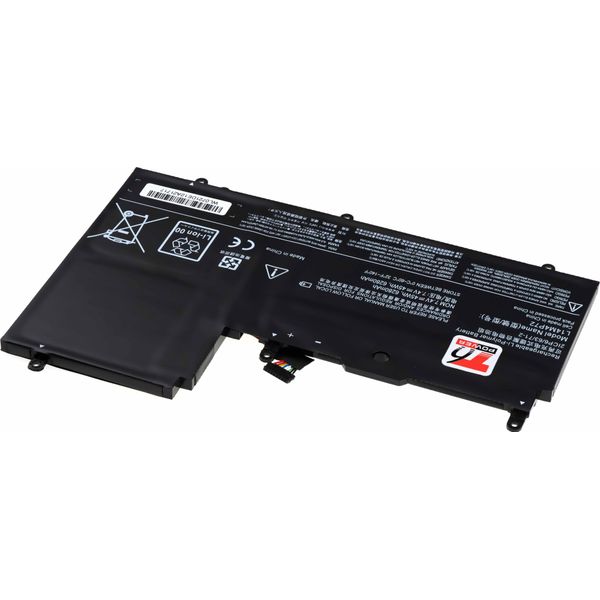 Batteria T6 Power Lenovo Ideapad Yoga 3 14, 3 1470, Yoga 700-14ISK, 6280Mah, 45Wh, 4 Celle, Li-Pol-image