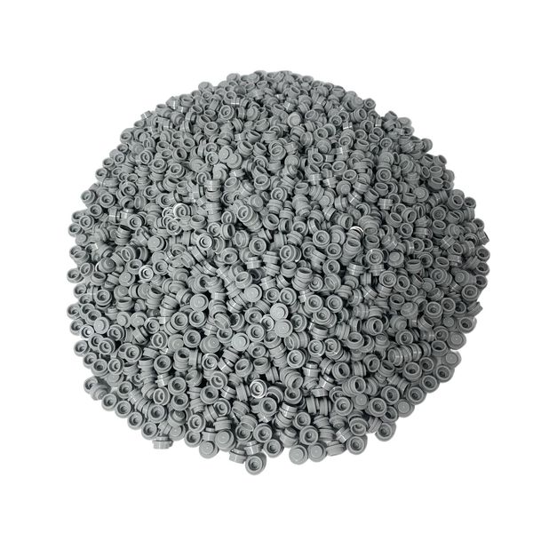 Lego® 1X1 Piastre Rotonde Grigio Chiaro - 4073 Nuovo! Quantità 500X-image
