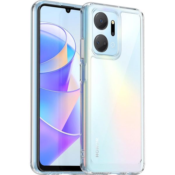 Custodia Per Honor X7A Trasparente, Custodia Protettiva In Silicone Tpu Antiurto Trasparente-image
