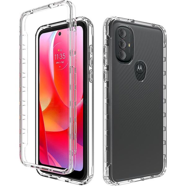Moto G Power 2022 Case, Trasparente Posteriore Tpu Paraurti Antiurto Custodia Protettiva Per Motorola Moto G Power 2022 Chiaro-image