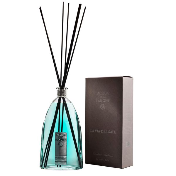 Acqua Delle Langhe - Profumo Per Ambiente - La Via Delduft - 200 Ml - Diffusore Di Aromi Con Bastoncini Di Rattan - Italy-image