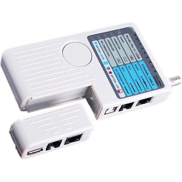 4-In-1 Remoto RJ11 RJ45 Usb Bnc Lan Rete Telefonica Tester Cavo Macchina Di Misura-image