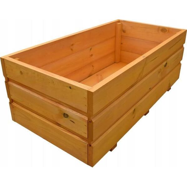 Fkl Design Home Deco Fioriera In Legno 80 X 40 X 30 Cm D28 (Noce)-image