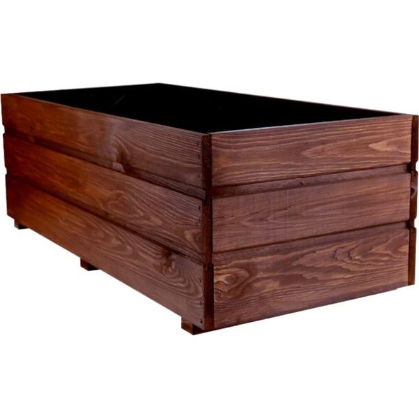 Fkl Design Home Deco Fioriera In Legno 80X 40X 30 Cm D28 Palissandro-image