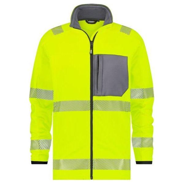 Giacca A Strati Intermedi Ad Alta Visibilità, Neon Yellow/Cement Grey, Taglia Xs-image