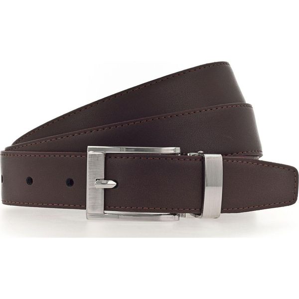 Vanzetti Pelle Cintura 30Mm Men´S Belt W115 Dark Brown Marrone Scuro-image