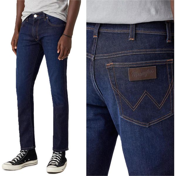 Wrangler, Jeanshosen, Slim Fit, Texas Slim, W36 L32, Blau, Jeans, Baggyjeans, Buggy-image