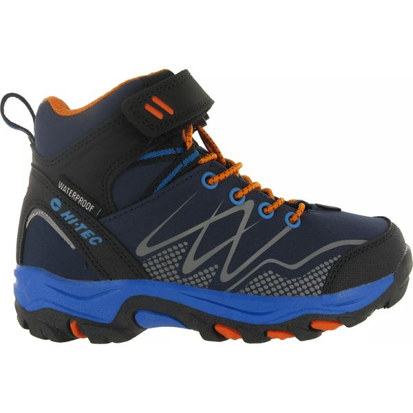 Hi-Tec - Scarpe Da Trekking Da Bambino "Blackout"" FS10015 (34 Eu) (Blu Navy/Arancio/Blu Lago)"-image
