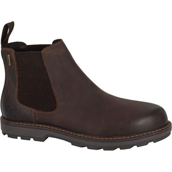 Woodland - Stivali Da Commerciante Da Uomo, Pelle Cerata DF2298 (47 Eu) (Marrone)-image