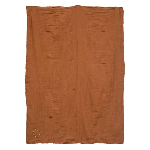 Trapunta In Garza Di Cotone "Lili"" - Bianco - 100X140 Cm - Atmosphera CréAteur D'intéRieur"-image