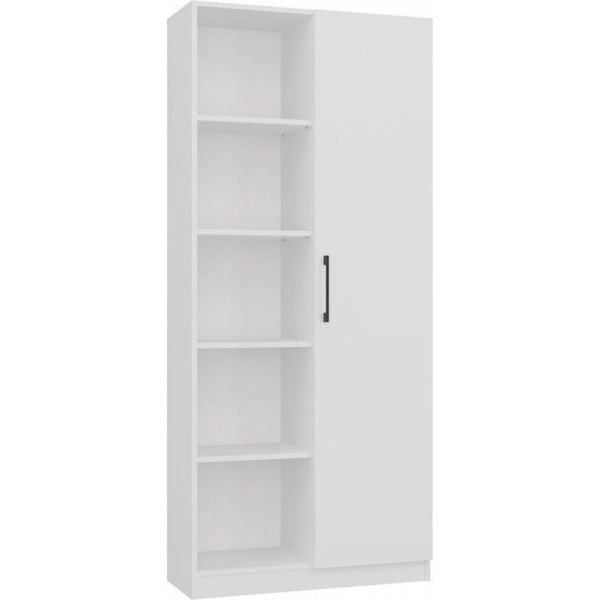 Scansia Con Scaffali Per Ufficio Kalev - Bianco-image