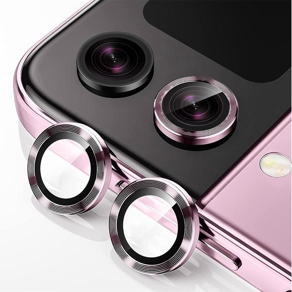 Per Samsung Galaxy Z Flip5 5G Vetro Protettivo Fotocamera Lente Vetro Duro H9 Viola-image
