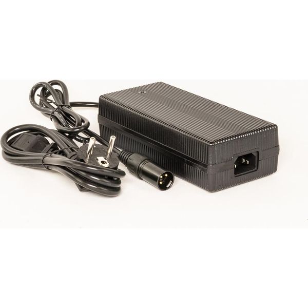 Caricabatterie 54,6V 4A Xlr 3Pin Per Batterie 48V Li-Ion E-Bike Ebike Pedelec-image