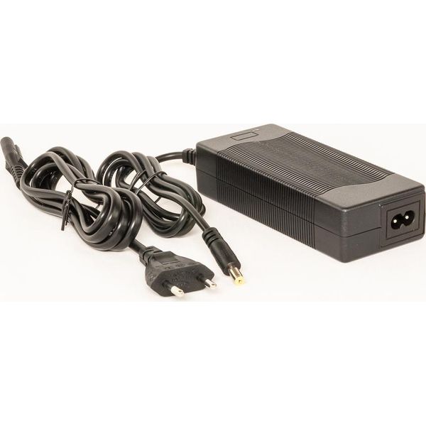 Caricabatterie 54,6V 3A Dc A Spina Tonda Per Batterie 48V Li-Ion E-Bike Ebike Pedelec-image