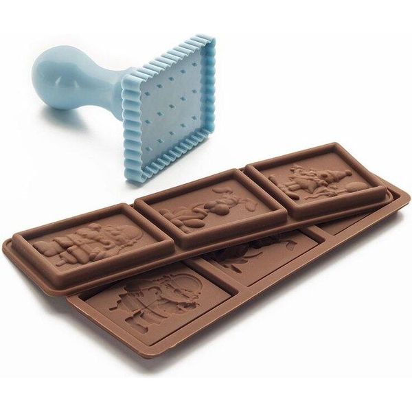 Stampo Per Biscotti Ibili, Plastica, 6,5X5 Cm, Blu-image