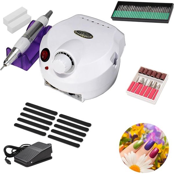 Swanew Pedicure Elettrico Tagliaunghie Lima Unghie Fraser Set Manicure Smerigliatrice Unghie Studio Cutter Design Unghie-image