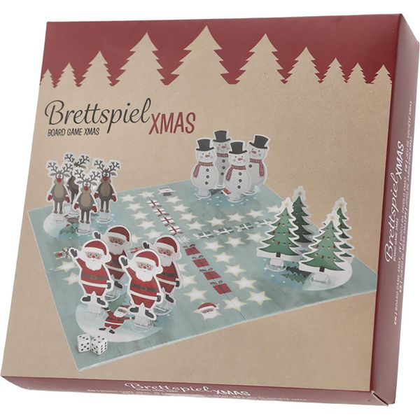Gioco Da Tavolo Xmas Per 2-4 Giocatori - Gioco Di Dadi Natalizio Per Età Superiore Ai 5 Anni-image