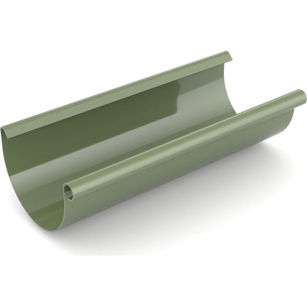 Bryza Gutter, Grondaia In Plastica Ø 125 Mm, Lunghezza 4M, Verde Ral 6020-image