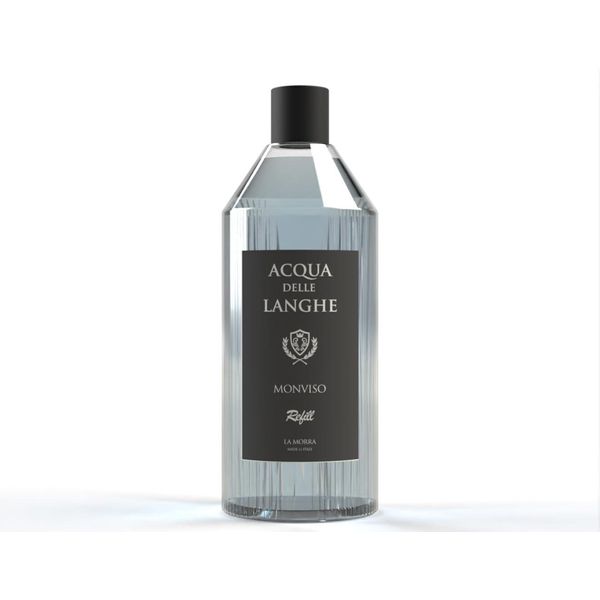 Acqua Delle Langhe - Monviso - Ricarica Per Profumo Per La Casa - Diffusore Di Aromi Con Bastoncini - 500 Ml - Deodorante Per Ambienti Diffusore A Bastoncini-image