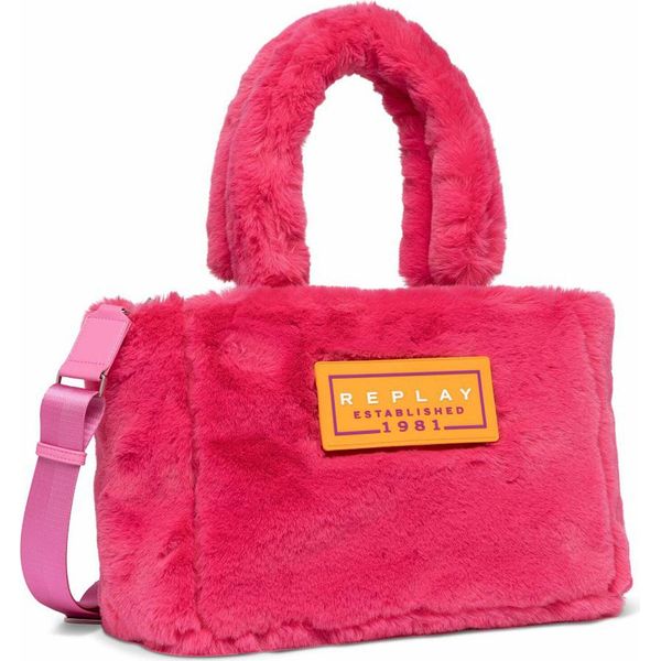 Replay Borsa A Tracolla Borsa A Tracolla Shoulderbag Pink Rosa Fluo-image