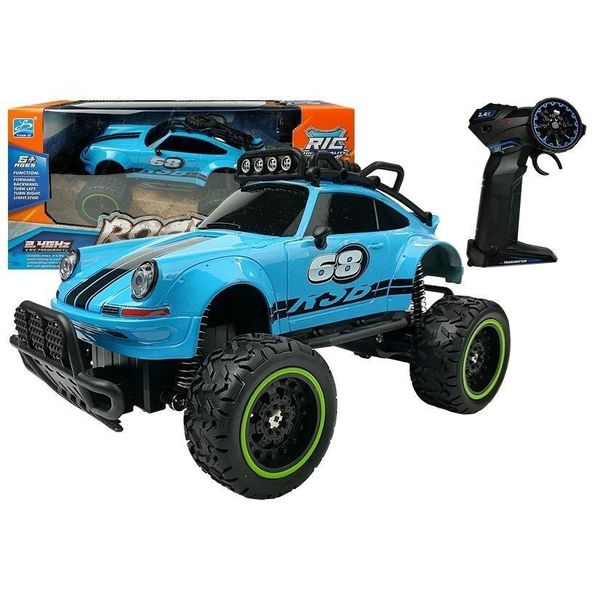Maggiolino R/C Telecomandato 6,5 Km/H Blu 2.4G-image