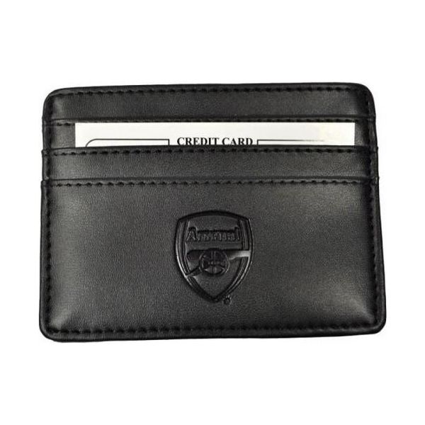 Arsenal Fc - Portafoglio Per Carte Di Credito BS3643 (Taglia Unica) (Nero)-image
