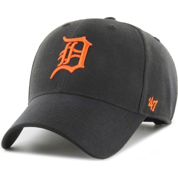 47 Brand Cap Regolabile - Mlb Detroit Tigers Schwarz-image