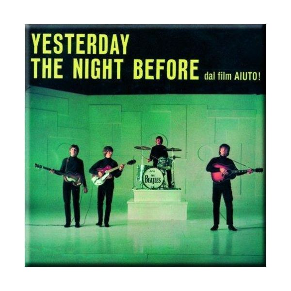 The Beatles - Magnete Da Frigo RO6154 (Taglia Unica) (Verde/Nero/Giallo)-image