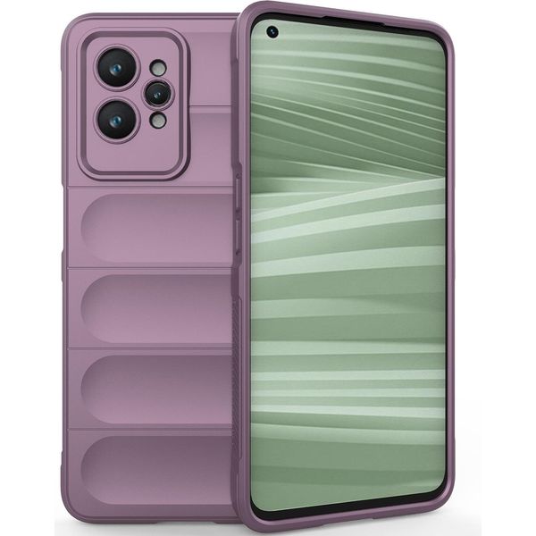 Custodia Per Realme GT2 Pro Custodia Protettiva In Silicone Tpu Morbido Antiurto Viola-image