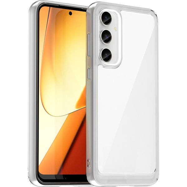 Custodia Per Samsung Galaxy S23 Fe Trasparente, Custodia Protettiva In Silicone Tpu Antiurto Trasparente-image