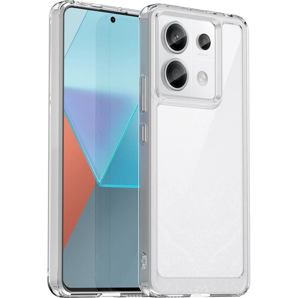 Custodia Per Xiaomi Redmi Note 13 Pro Trasparente, Antiurto Tpu Silicone Custodia Protettiva Trasparente-image