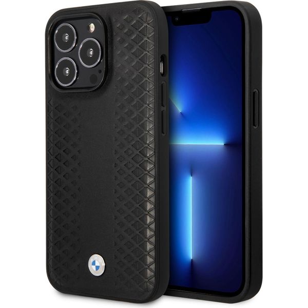 Etui Bmw Bmhmp14X22Rfgk Iphone 14 Pro Max 6,7 Czarny/Nero Pelle Diamante Modello Magsafe-image